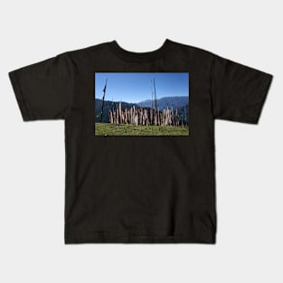 On the Road in Bhutan Kids T-Shirt